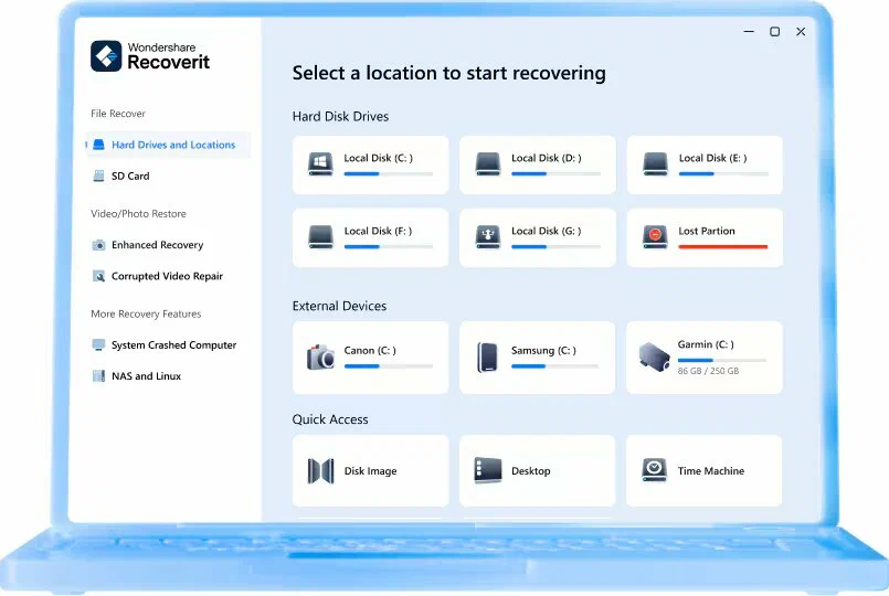 Wondershare Recoverit Bagas31 ​Full Terbaru Version 2026