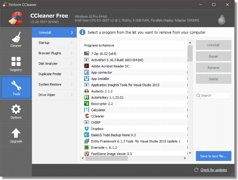 Unduh CCleaner Bagas31 Full Gratis Terbaru Version