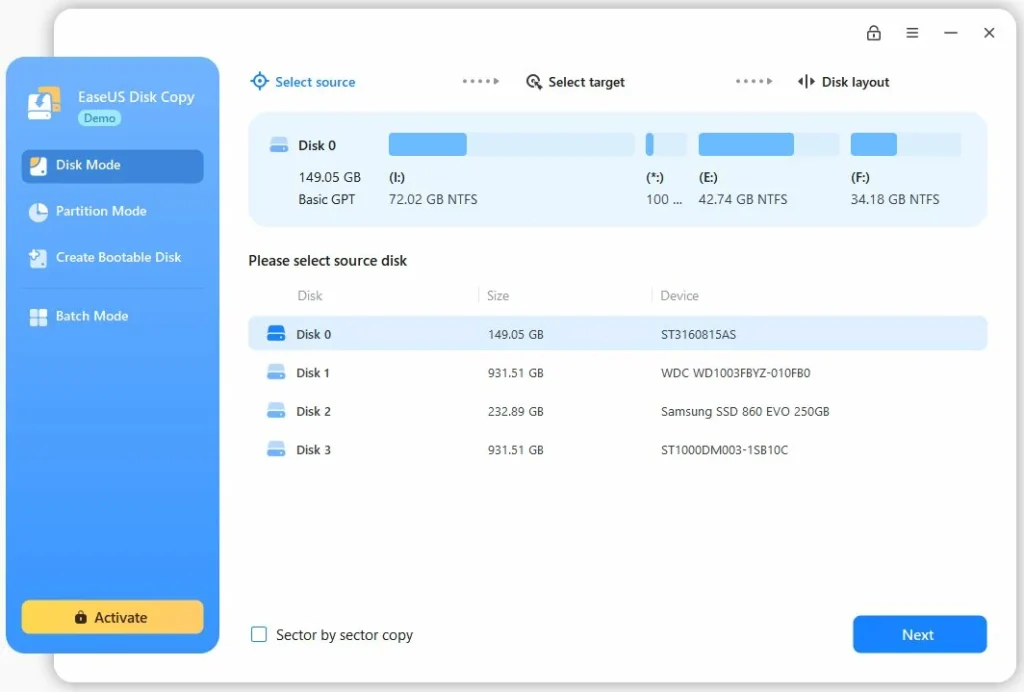 Easeus Disk Copy Pro 7.0.0 Unduh Lengkap Bagas31 Gratis 2026
