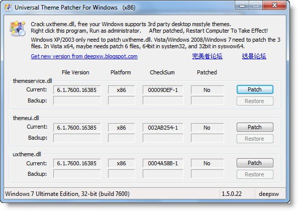 unduh UXTheme Multi-Patcher BAGAS31 2026